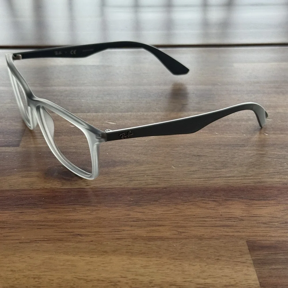 Ray-Ban RB7047 5482 Eyeglasses Frames Only 56-17 145Matte Grey Unisex With Case